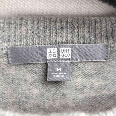 ユニクロ UNIQLO カシミヤクルーネックカーディガン レディース JPN:M