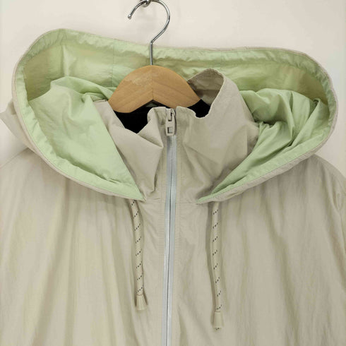 ザラ ZARA WATER REPELLENT RAINCOAT ナイロン フーデット コート レディース import:XL