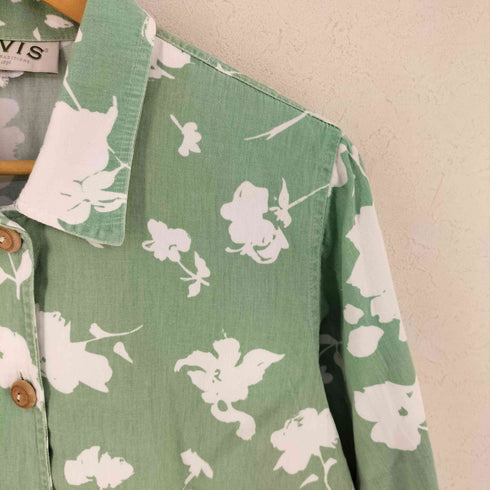 オービス ORVIS 花柄 シャツジャケット レディース 12
