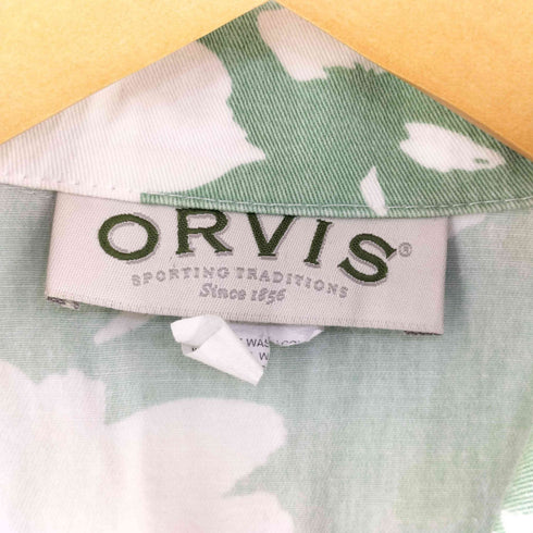 オービス ORVIS 花柄 シャツジャケット レディース 12