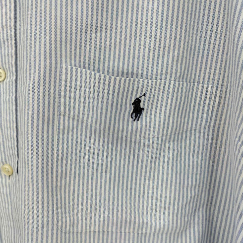 ラルフローレン RALPH LAUREN 90s BIG SHIRT ストライプボタンダウンシャツ メンズ JPN:L
