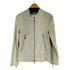 キャサリンハムネットロンドン KATHARINE HAMNETT LONDON リネン混 シングルライダースジャケット メンズ JPN:M