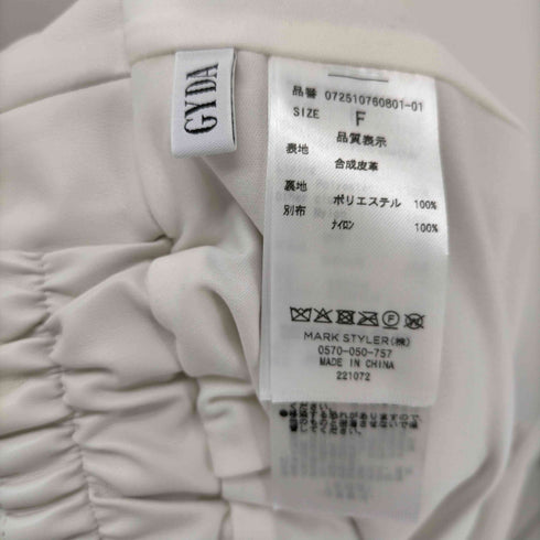 ジェイダ GYDA 25SS レースライン フレア ミニスカート ライク ショート パンツ レディース FREE