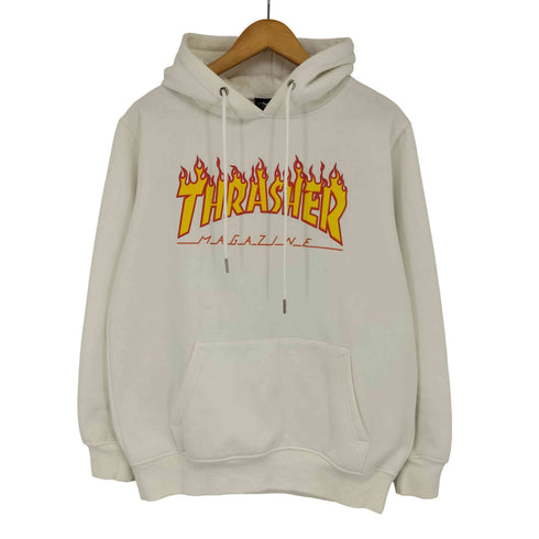 スラッシャー THRASHER ヘビーオンス プリント プルオーバーパーカー メンズ JPN:XL
