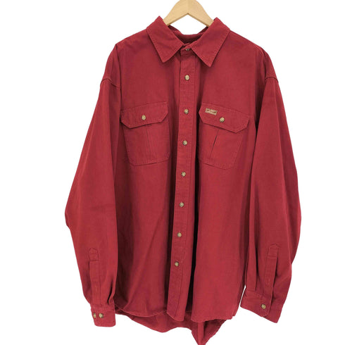 カーハート Carhartt 90-00s コットン ワークシャツ メンズ 2XL