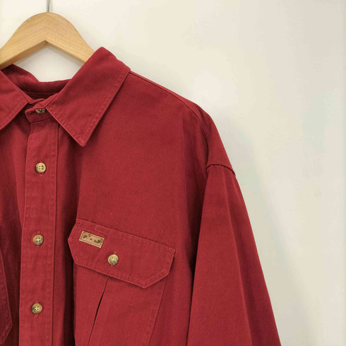 カーハート Carhartt 90-00s コットン ワークシャツ メンズ 2XL