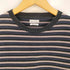 スティーブンアラン Steven Alan MVS BORDER CREW NECK TEE - BOLD ボーダークルーネックTシャツ メンズ JPN:L