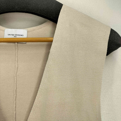 ユナイテッドアローズ UNITED ARROWS Vネック コットンニットワンピース レディース