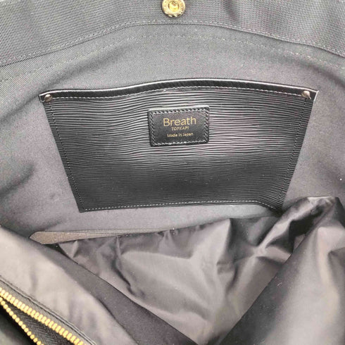 breath topkapi フェイクレザートートバッグ レディース