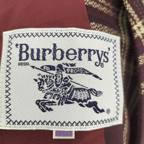 バーバリーズ BURBERRYS セットアップ チェック ダブル テーラードジャケット スカート レディース