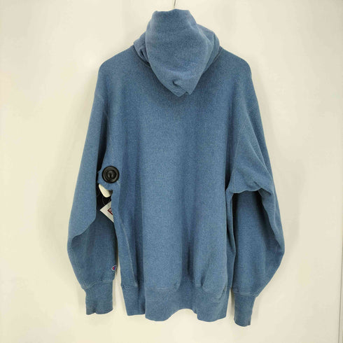 チャンピオン Champion 90s USA製 REVERSE WEAVE リバースウィーブ スクリプトロゴ刺繍 プルオーバーパーカー メンズ import:XXL