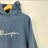 チャンピオン Champion 90s USA製 REVERSE WEAVE リバースウィーブ スクリプトロゴ刺繍 プルオーバーパーカー メンズ import:XXL