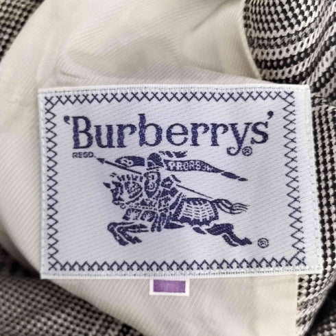 バーバリーズ BURBERRYS チェック ノーカラー ジャケット レディース