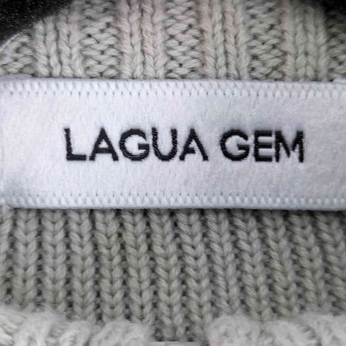 ラグアジェム LAGUA GEM CHEST LINE ニットジャケット レディース FREE