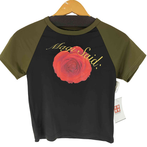 MAGI SAID バラ S/S Tシャツ レディース