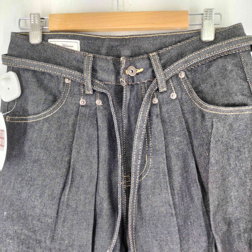 OCLIN HOMME 2タック デニムパンツ レディース JPN:1