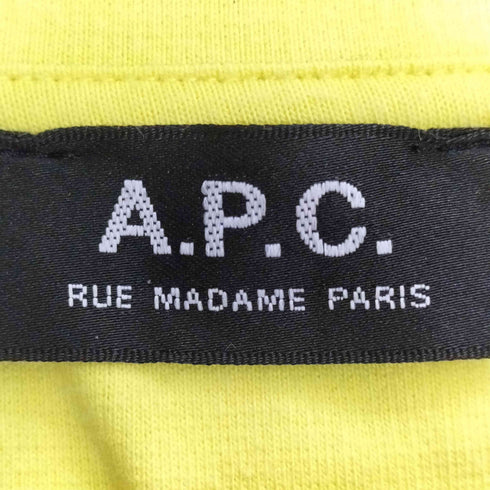 アーペーセー A.P.C. NO FUN プリント クルーネック スウェット メンズ