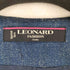 レオナール LEONARD シルク 総柄 デニムジャケット レディース 13AR