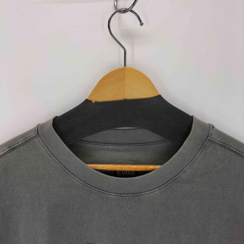 エヴィス EVISU リバースカモメスローガン 長袖Tシャツ メンズ import:XL