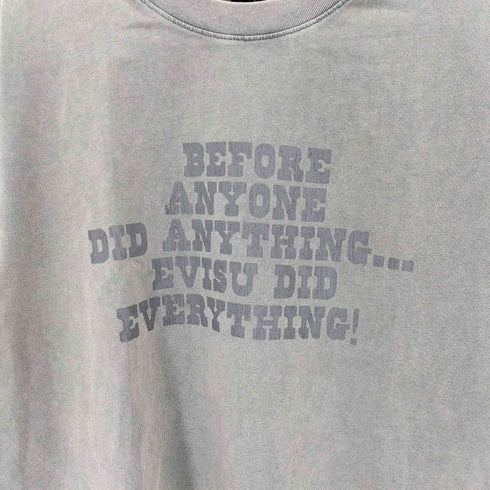 エヴィス EVISU リバースカモメスローガン 長袖Tシャツ メンズ import:XL