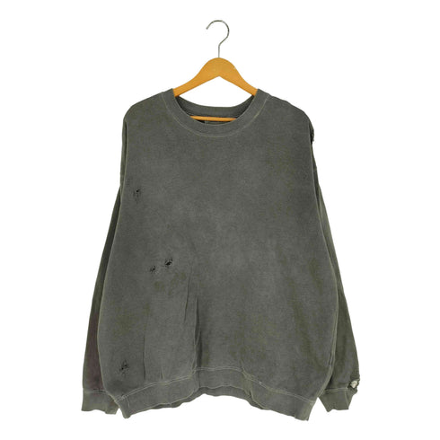 モンキータイム MONKEY TIME FRCH/TRY DISTRESSED CREW/スウェット メンズ JPN:L