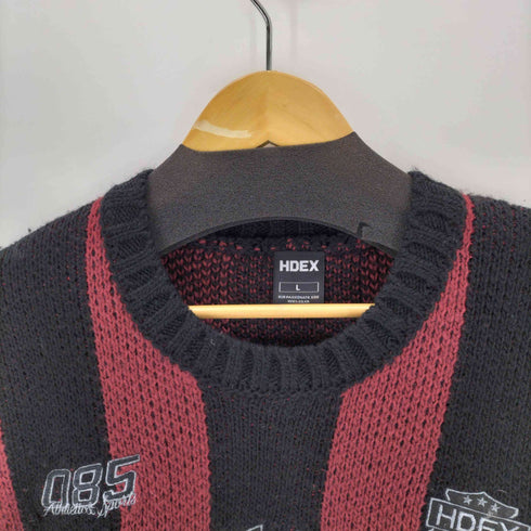 HDEX Athletic Stripe Knit Top メンズ import:L