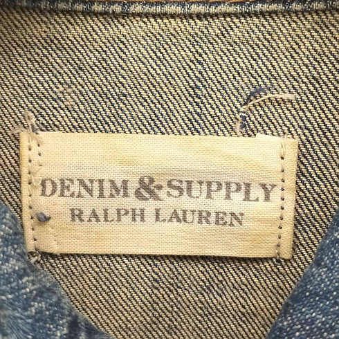 デニムアンドサプライラルフローレン DENIM&SUPPLY RALPH RAUREN 3rd型 デニムジャケット レディース JPN:XS