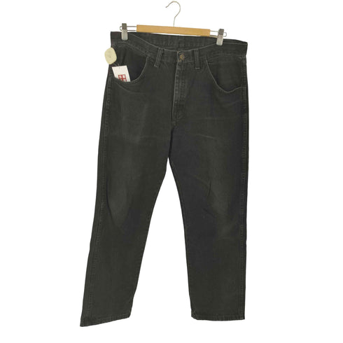 ラスラー RUSTLER メキシコ製 ブラックデニムパンツ 87619CB メンズ 35×30
