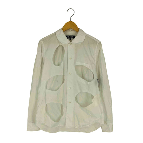 ブラックコムデギャルソン BLACK COMME des GARCONS AD2023 ホールデザイン シャツ メンズ JPN:M