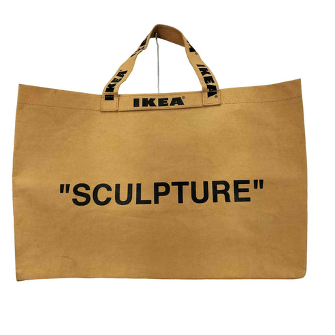 イケア IKEA SCULPTUREロゴ MARKERAD ペーパーバッグ メンズ