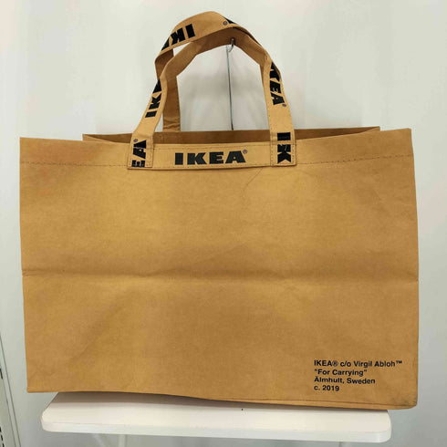 イケア IKEA SCULPTUREロゴ MARKERAD ペーパーバッグ メンズ