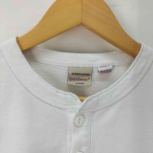 グッドウェア Goodwear USAコットン ヘンリーネック Tシャツ 半袖 メンズ JPN:M