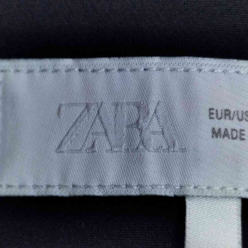 ザラ ZARA ラインストーンボタン ロングベスト レディース import:S