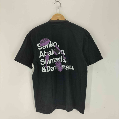 アニメプリントクルーネックTシャツ メンズ JPN:L