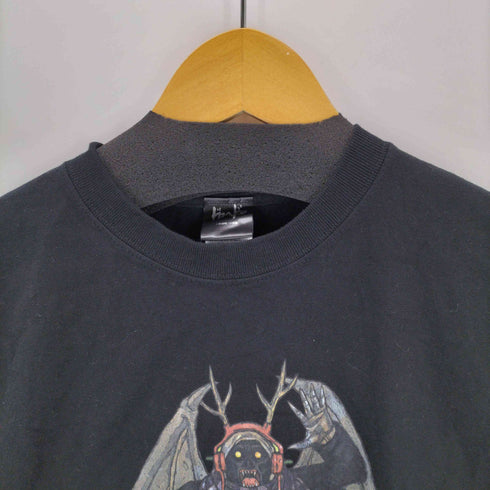 アニメプリントクルーネックTシャツ メンズ JPN:L