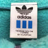 アディダス adidas 90S デサント製 トレフォイルロゴ 裏地フリース ハーフジップ トラックジャケット レディース M