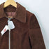70s GENUINE LEATHER SUEDE ACMEジップ ジップアップ ジャケット メンズ