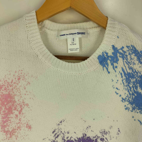 コムデギャルソンシャツ COMME des GARCONS SHIRT 24SS スプレーペイント プルオーバー メンズ JPN:S