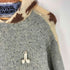 survival of the fashionest クレイジーパターン バックアニマル ニットパーカー メンズ import:S