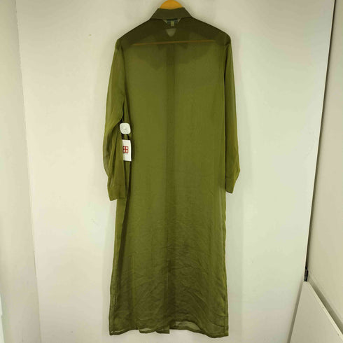 BLUE&BLOUZE シアーシャツワンピース レディース