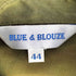 BLUE&BLOUZE シアーシャツワンピース レディース