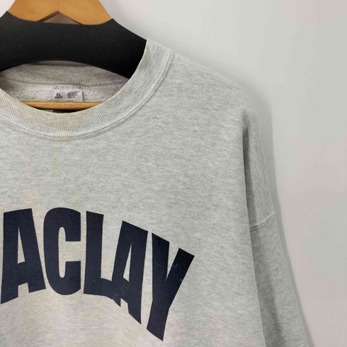 フルーツオブザルーム FRUIT OF THE LOOM 90s USA製 MACLAY プリント 裏起毛 スウェット メンズ import:XL