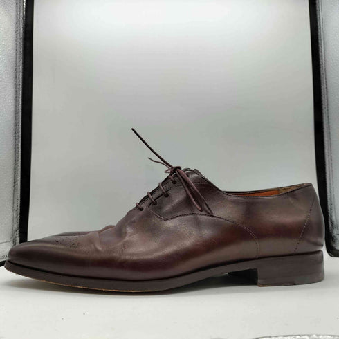 サントーニ santoni MCBO ウイングチップ レザー シューズ メンズ 6