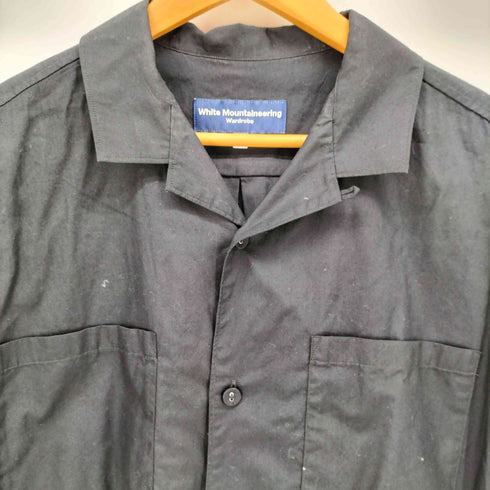 ホワイトマウンテニアリング WHITE MOUNTAINEERING BROAD OPEN COLLAR SHIRT メンズ JPN:3