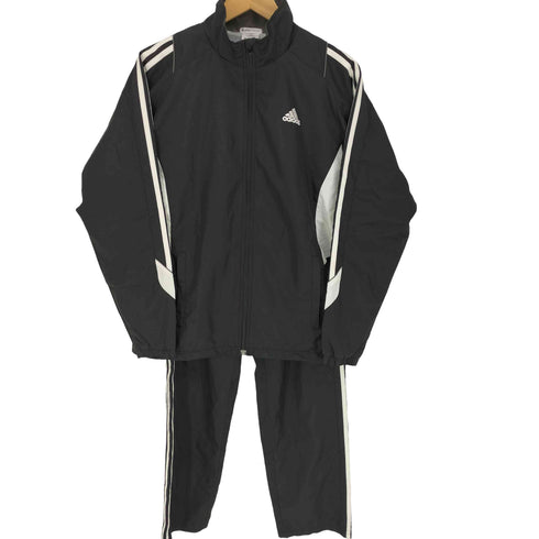 アディダス adidas パフォーマンスロゴ ナイロン ジャージ パンツ セットアップ メンズ M