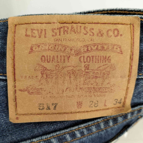 リーバイス Levis 517 ボタン裏J38 BOOT CUT ブーツカット フレアデニム メンズ W28/L34