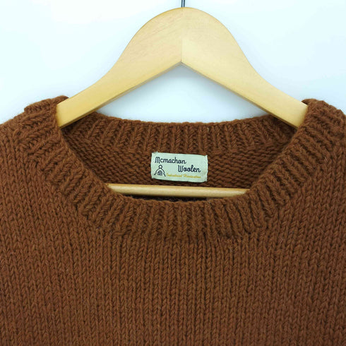 Mcmachan Woolen Crew Neck Knit-NOODLE メンズ