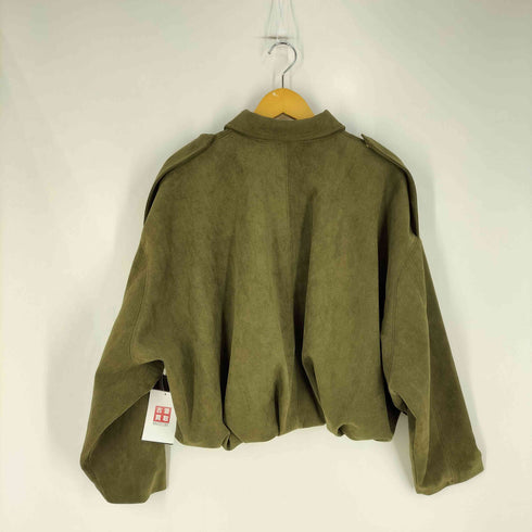 ザラ ZARA FAUX SUEDE JACKET フェイクスエードジャケット レディース import:M