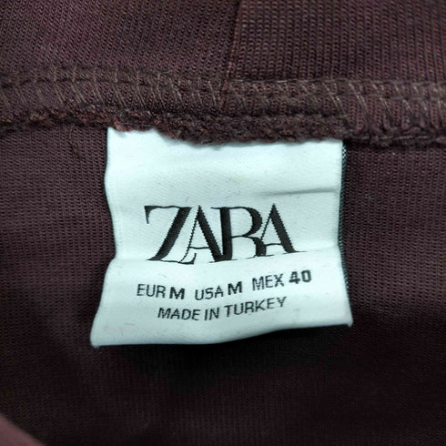 ザラ ZARA フロントプリント フーディ メンズ US M
