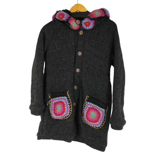 チチカカ TITICACA フーデッドニットコート レディース FREE